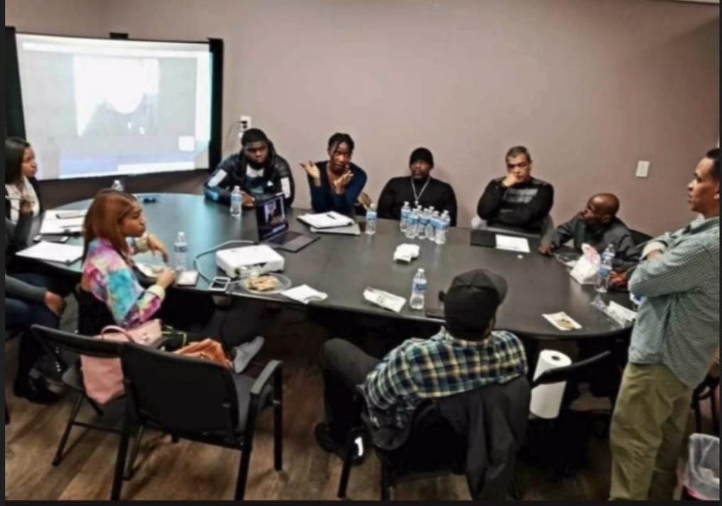 The Mogul Media NYC team in a working session